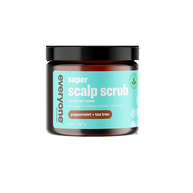 Everyone Super Scalp Scrub Peppermint + Tea Tree 8 oz.