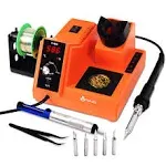 Soldering Station80W Digital Solder Iron Station Kit with 176°F-896°F Tempera...