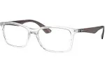 Ray Ban Eyeglasses RX7047 5768 Transparent 56mm male Plastic Clear