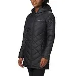 Columbia Women's Heavenly Long Hooded Jacket - Black, L