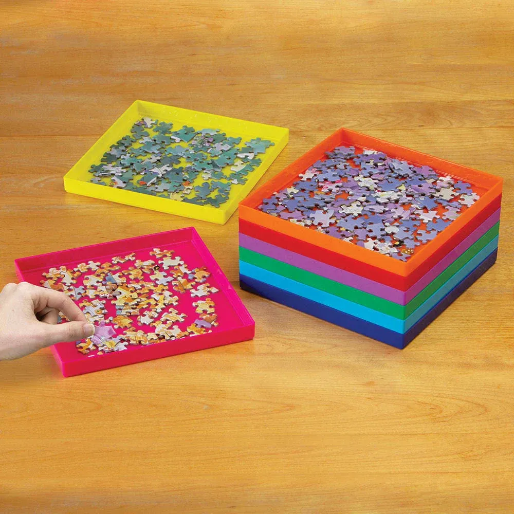 Bits and Pieces Puzzle Stack-Em Sorting Trays