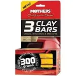 Mothers 07242 California Gold Detailing Clay Bar (Pack of 3)