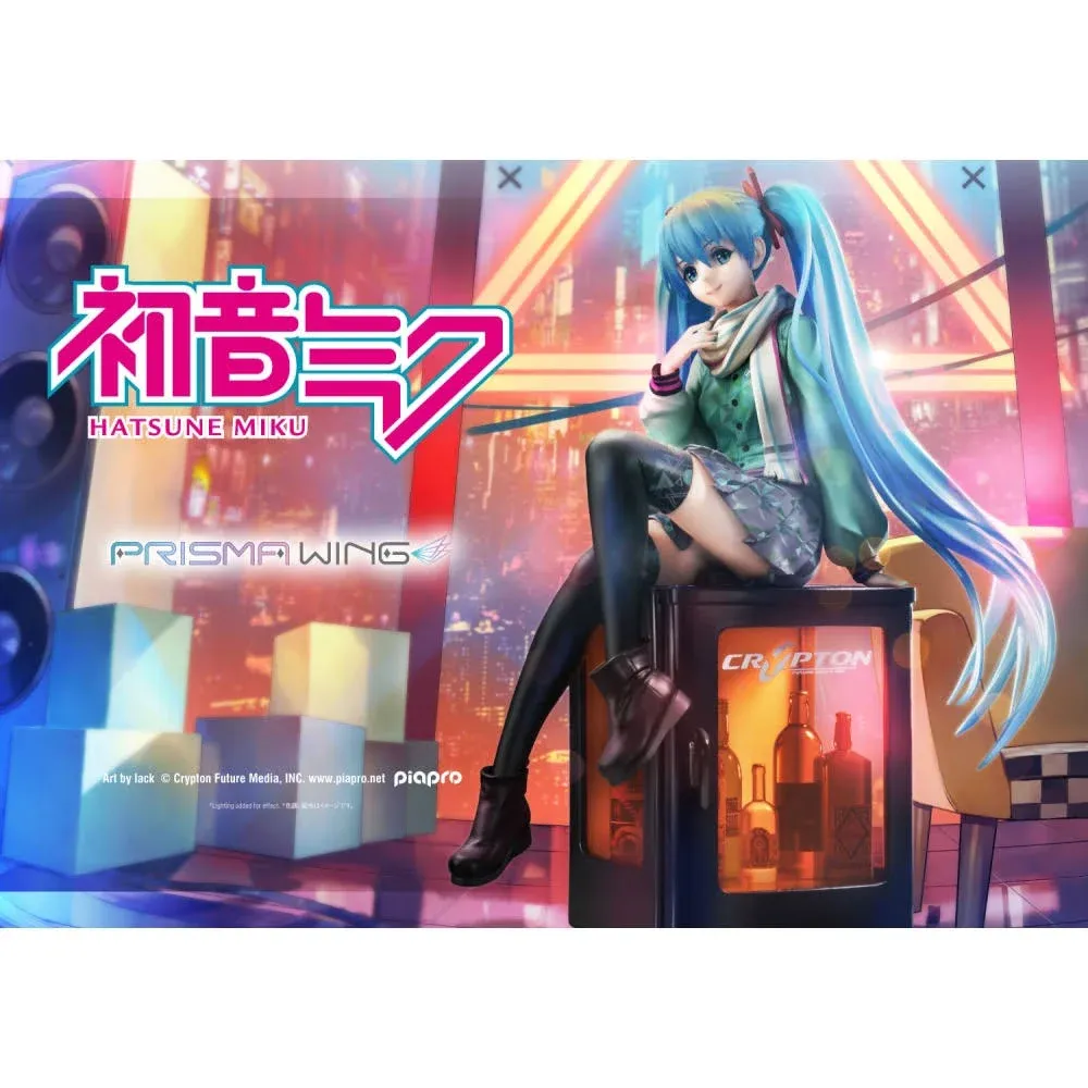 Piapro Characters: Hatsune Miku (Art by Lack) Prisma Wing 1:7 Scale PVC Figure