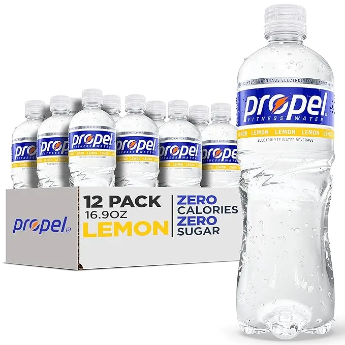 Propel, Lemon,  24 Fl Oz (Pack of 12)Propel, Lemon,  24 Fl Oz (Pack of 12)