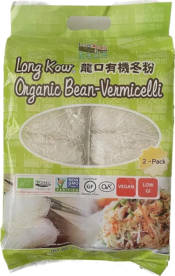 Long Kow Organic Bean-vermicelli 2 Ct 29.6 Oz Total (pack of 1)