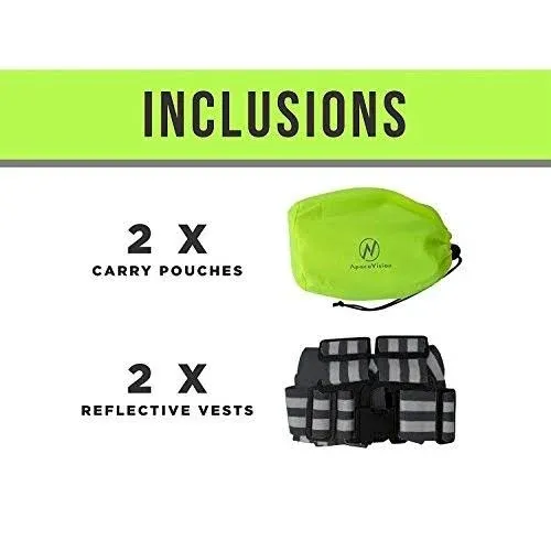 Reflective Safety Vest—2 Pack