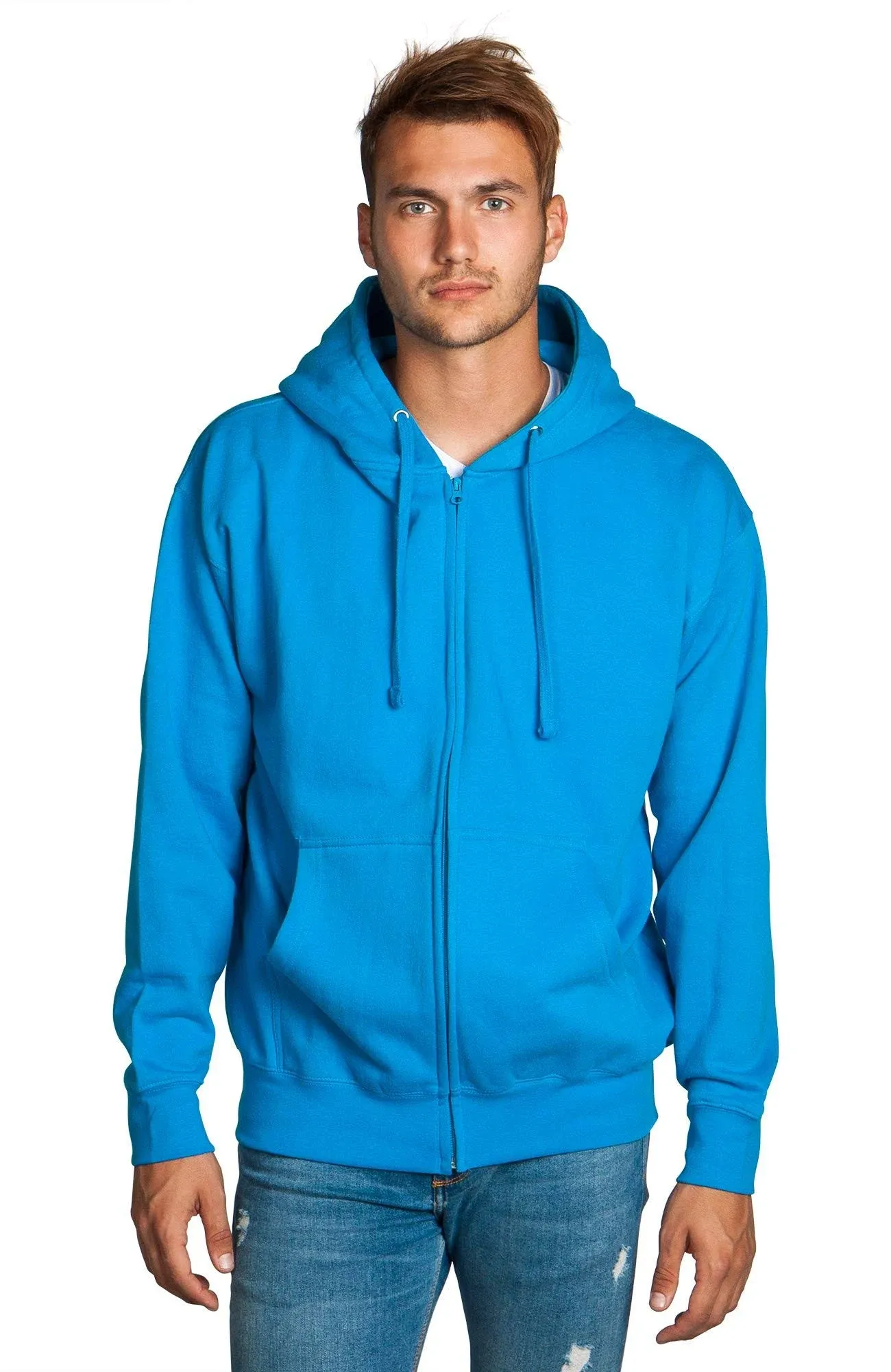 Apparel99 Men's Full Zip up hoodie Fleece Heavyweight Jacket