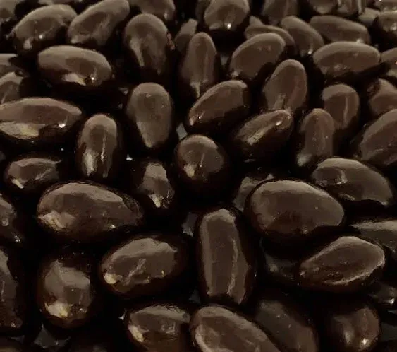 Dark Chocolate Covered Roasted Almonds Candy, 2 Pound Pack